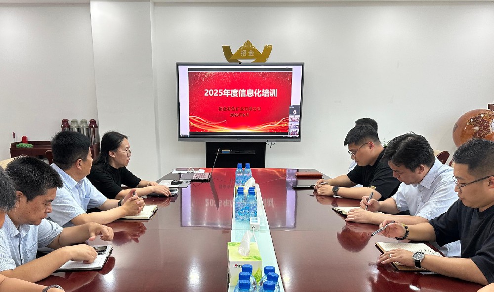 招金有色組織開(kāi)展信息化專(zhuān)題培訓(xùn)